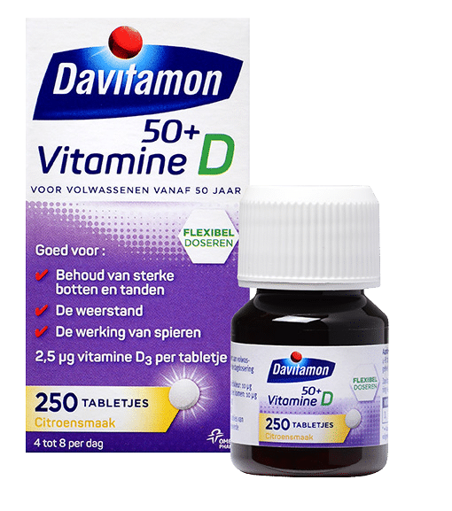 Davitamon Actifit 65+ tabletten: goed voor de vitaliteit en