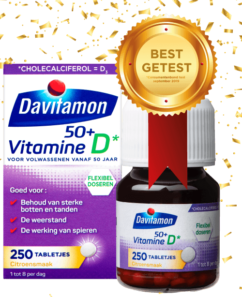 Davitamon 50+ Vitamine D tabletten - best getest