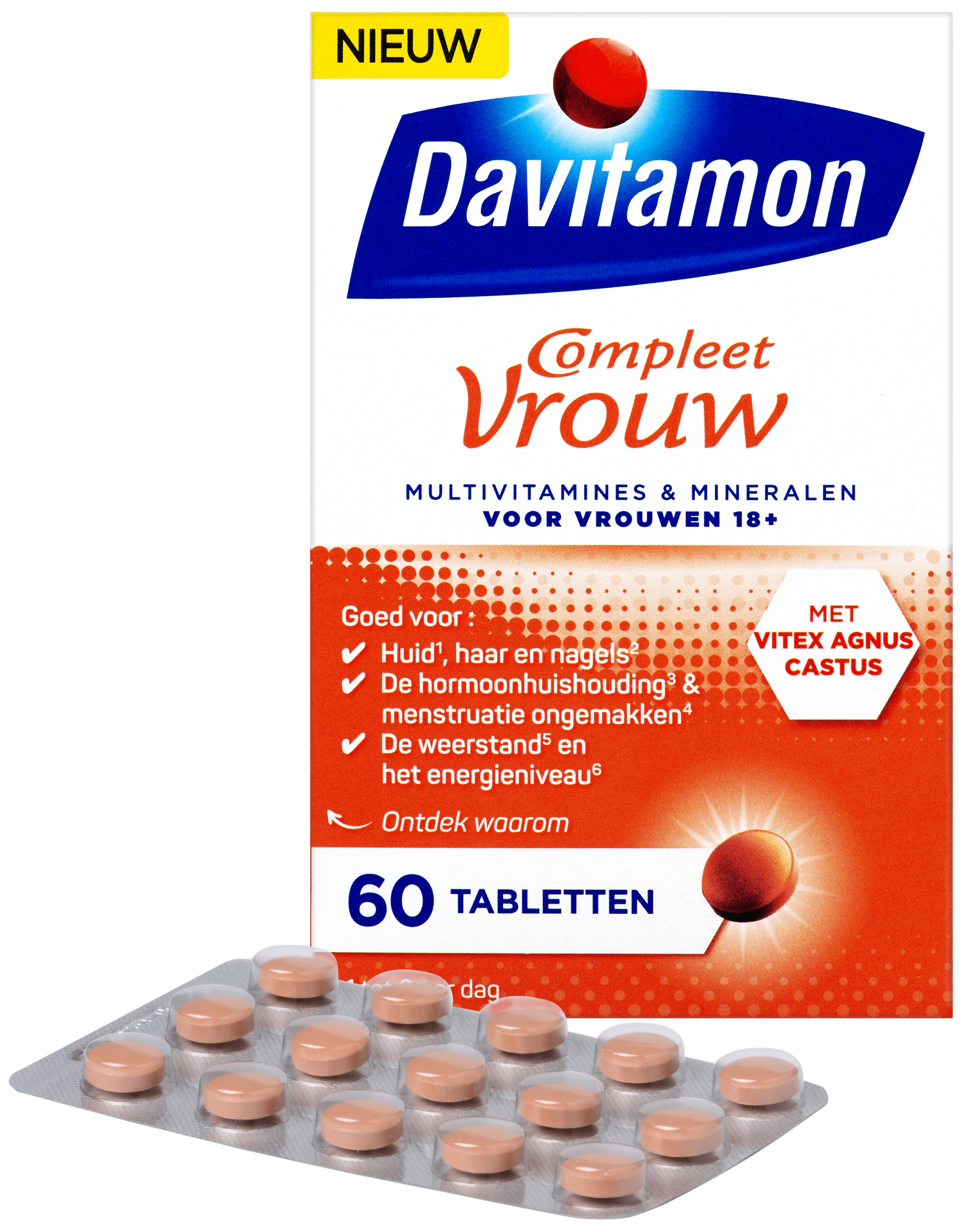 Davitamon Compleet FemFit Overgang – <br>60 tabletten