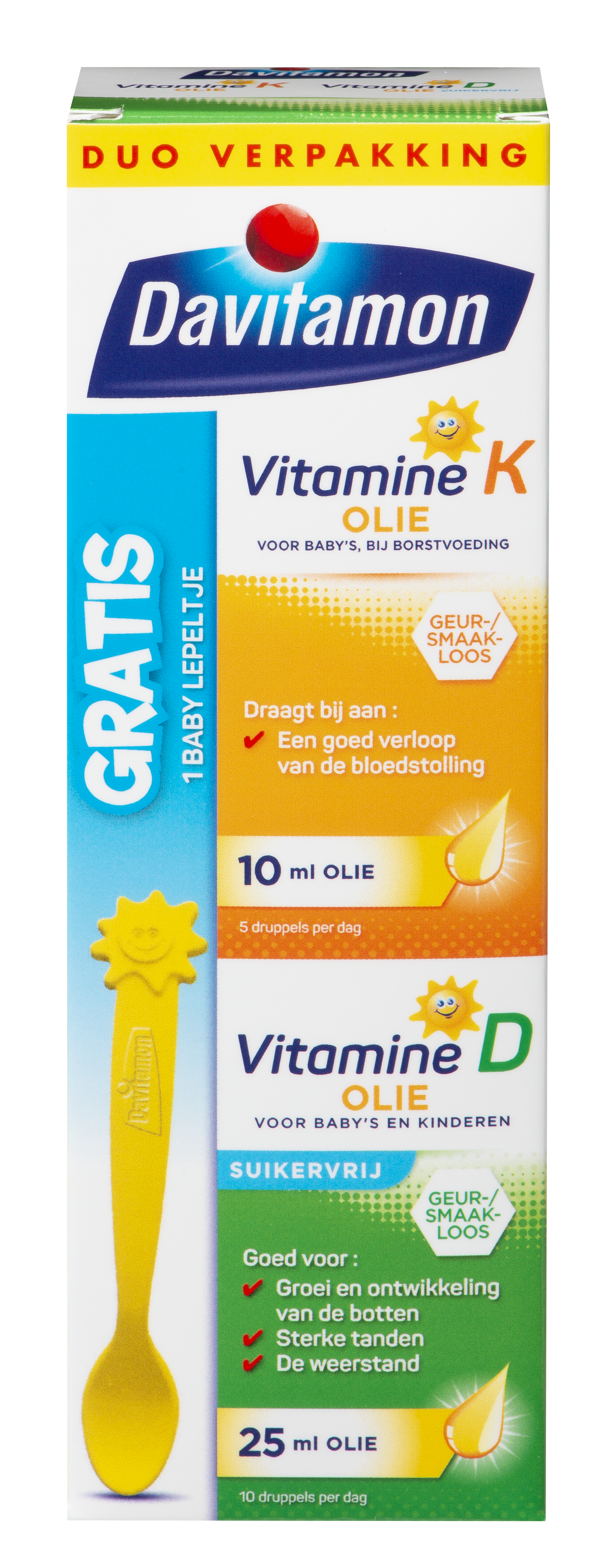 Davitamon Baby Eerste Vitamines – Vitamine D en K Olie