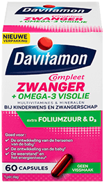 Davitamon Compleet Mama Omega-3 Visolie – 60 capsules