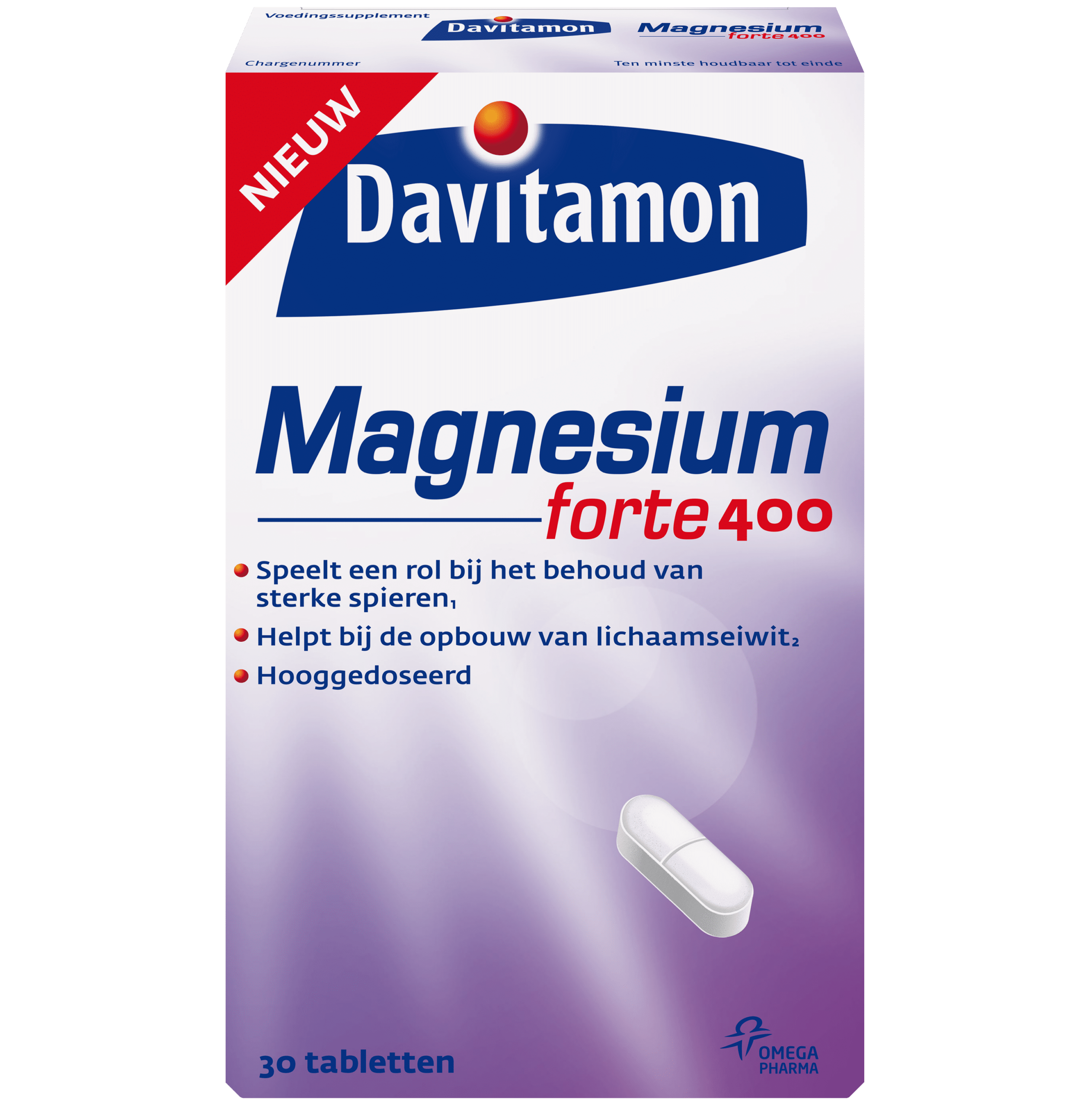 Davitamon Magnesium Forte Tabletten Verpakking
