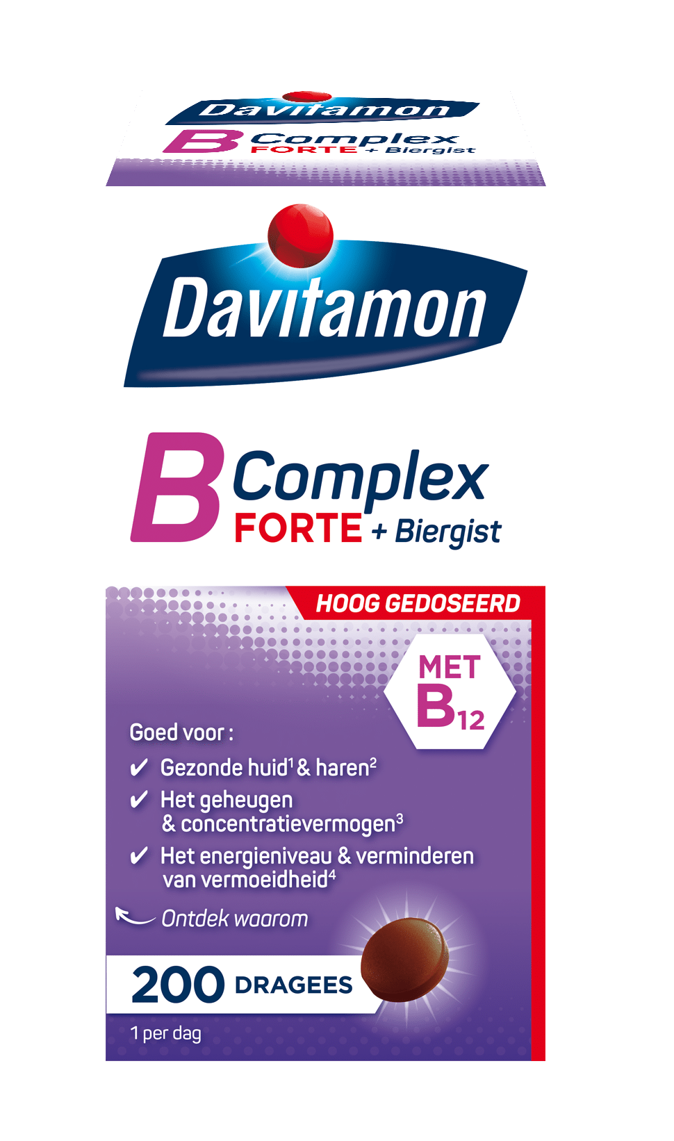 Davitamon B Complex Forte Dragees Verpakking