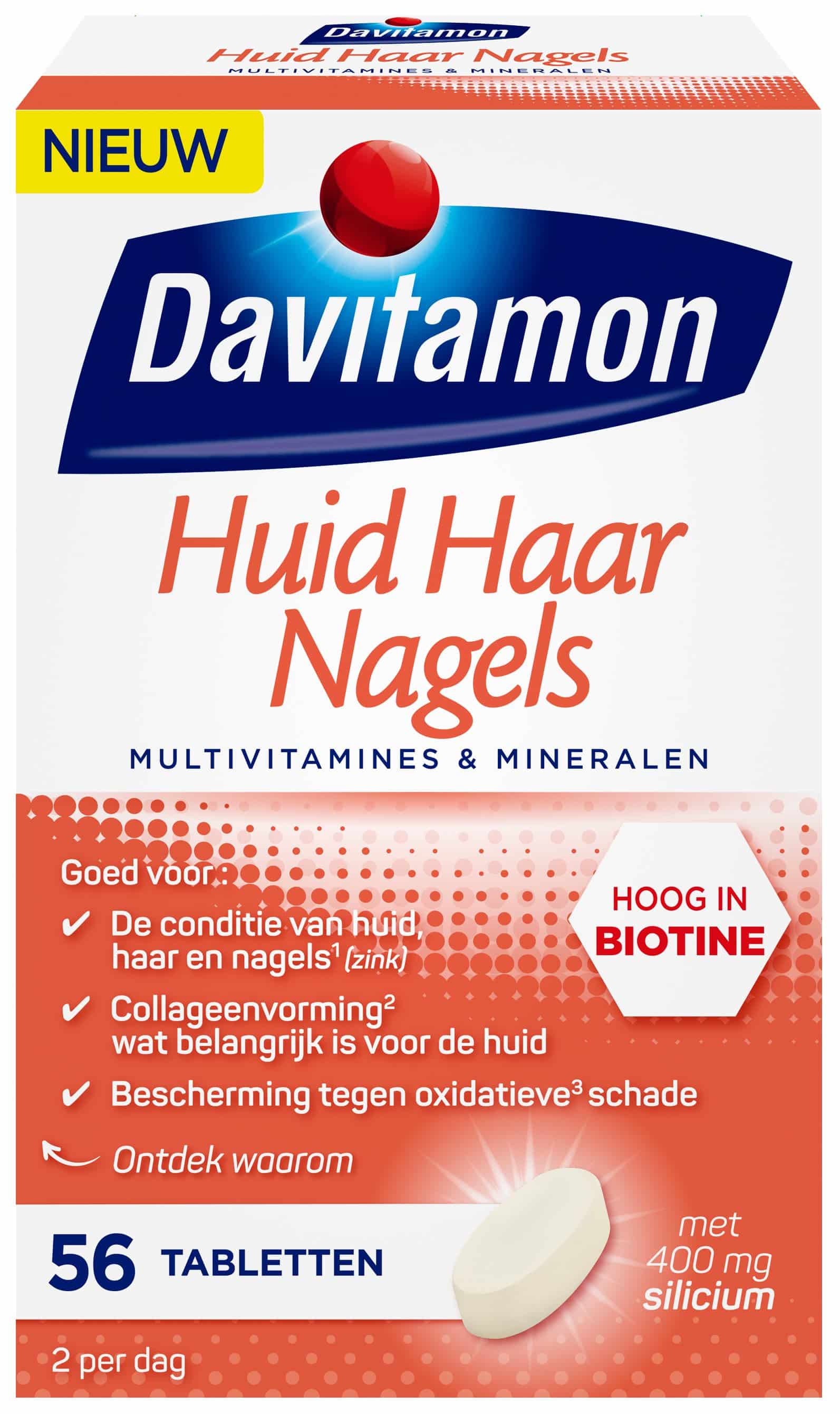 discretie kwaadheid de vrije loop geven kast Davitamon Huid Haar Nagels | Davitamon