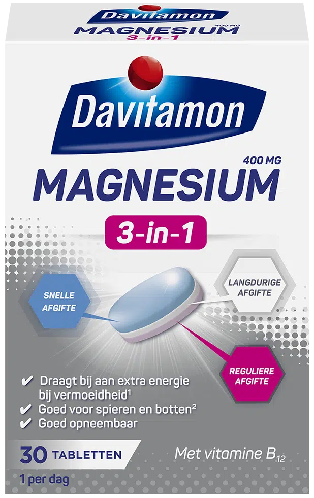 Magnesium 3-in-1 30 Davitamon