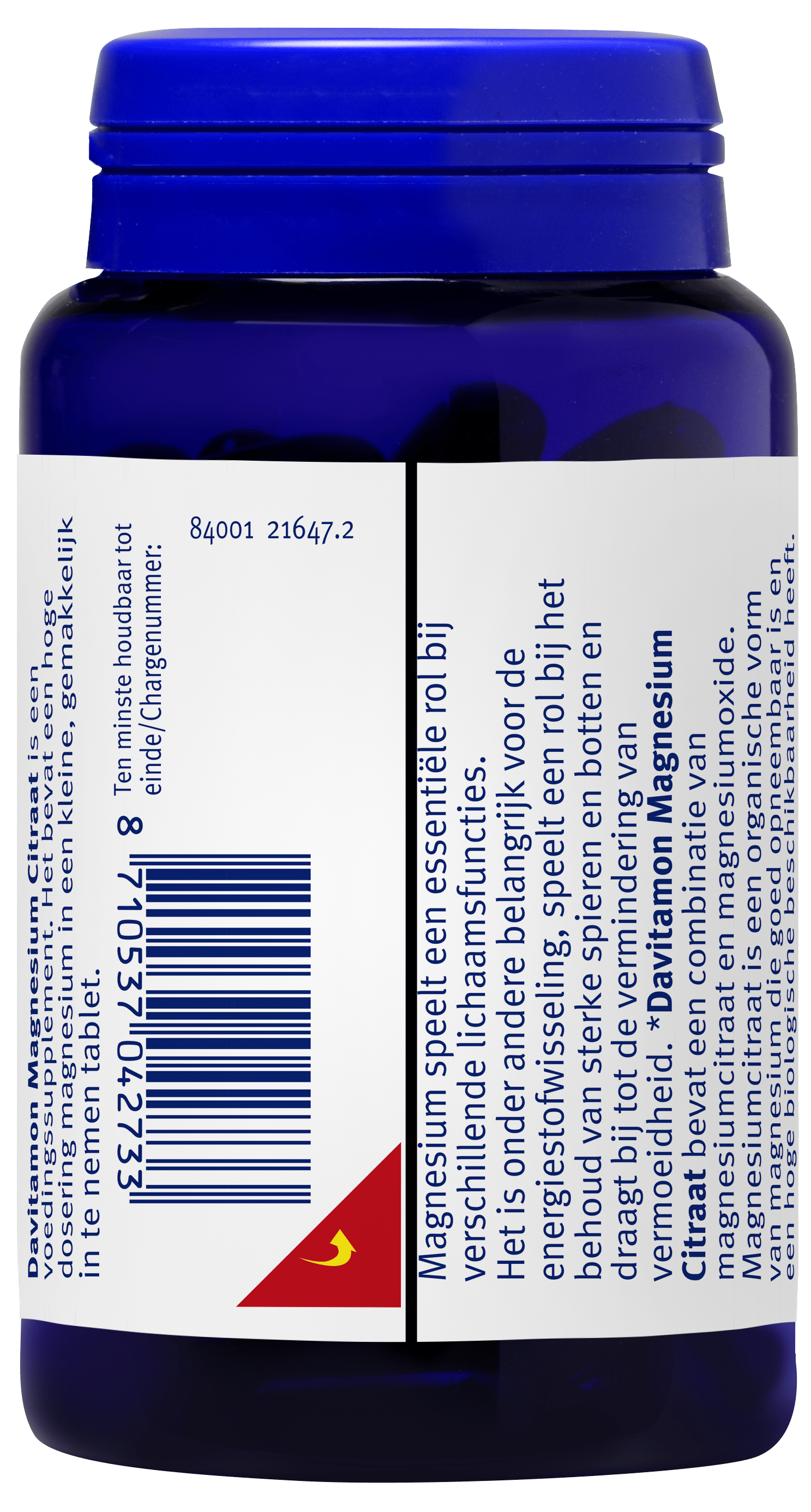 Magnesium Citraat Magnesiumoxide Van Davitamon