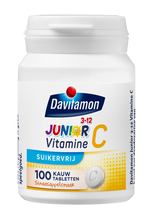 Junior Vitamine C met sinaasappelsmaak