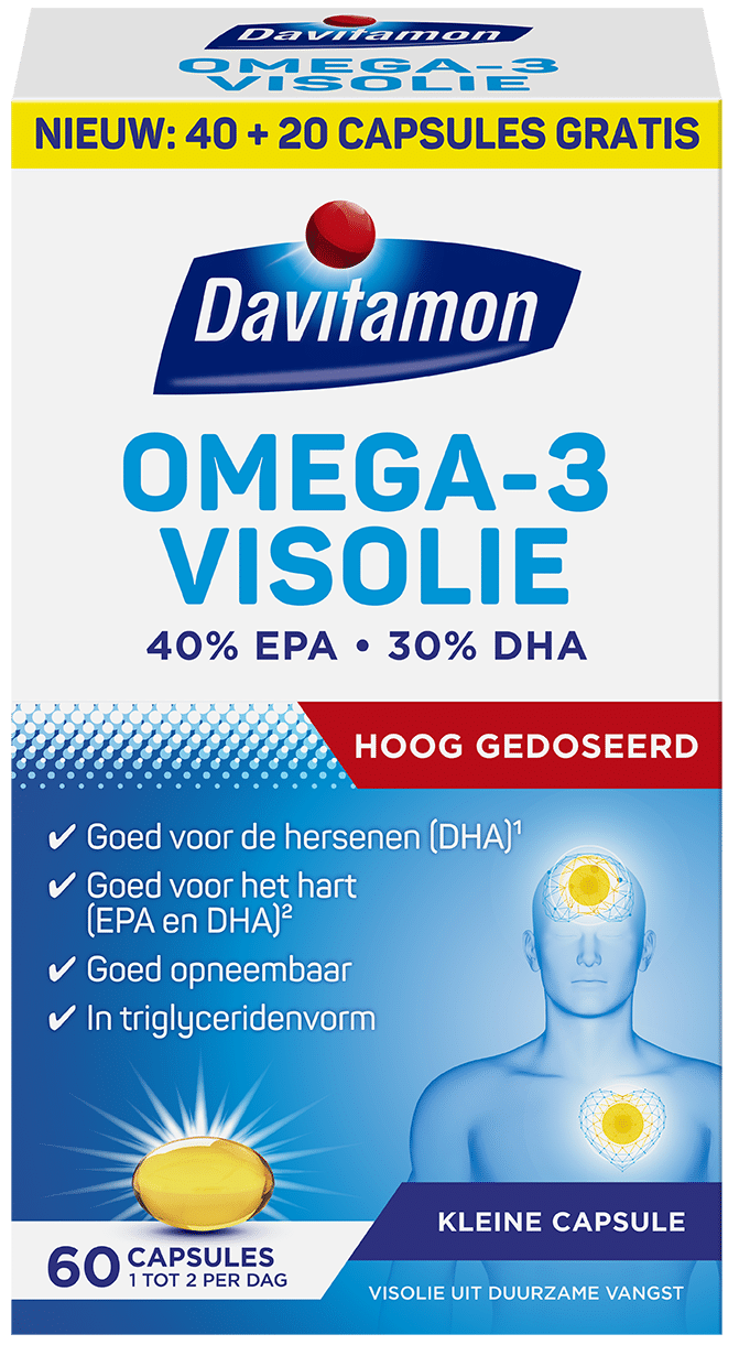 Kruipen Auckland Andere plaatsen Davitamon Omega-3 natuurlijke visolie | Davitamon