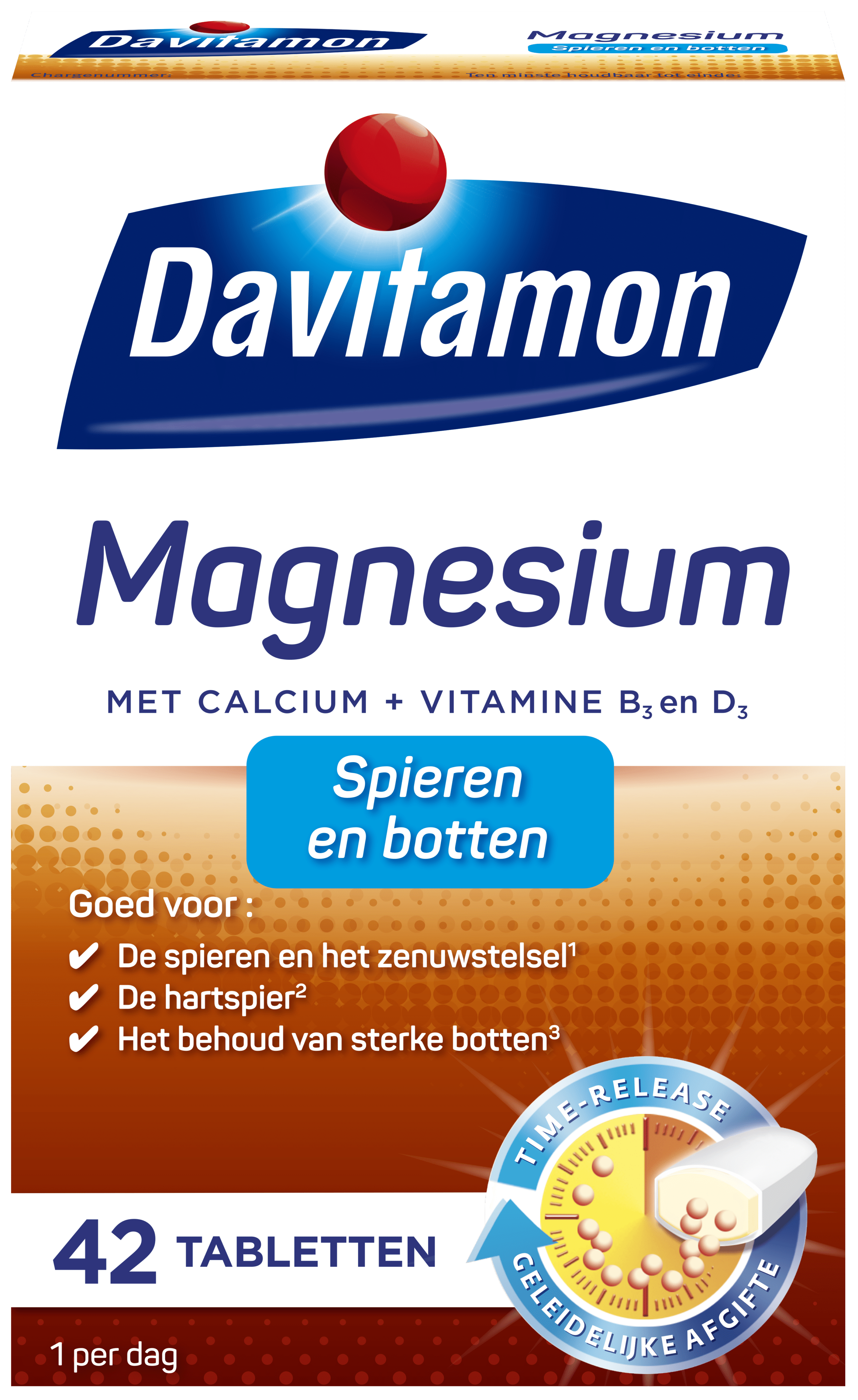 Davitamon Magnesium voor Spieren en Botten